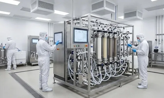 Advanced Chromatography: Resins, Single-Use Skids, and Scale-Up